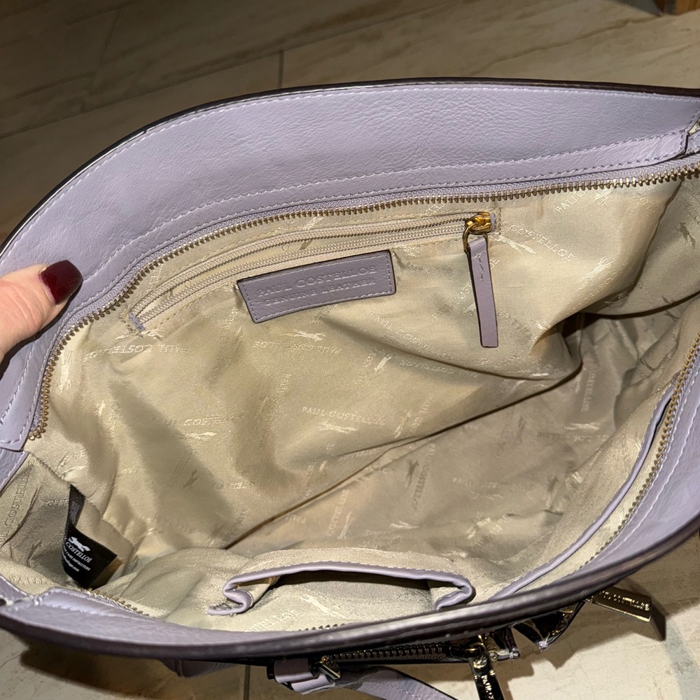Paul Costelloe Lavender Women's Tote Bag - Picture 9 of 11